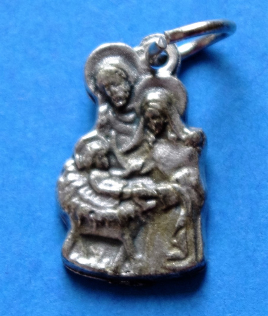 Holy Family Silhouette Charm